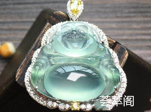 冰种晴水弥勒佛公金镶钻天然翡翠吊坠.jpg?x-oss-process=image/auto-orient,1/quality,q_90/watermark,image_dXBsb2Fkcy93YXRlcl9tYXJrL2ppdXl1LnBuZz94LW9zcy1wcm9jZXNzPWltYWdlL3Jlc2l6ZSxQXzM1L2JyaWdodCw4NA,x_12,y_18