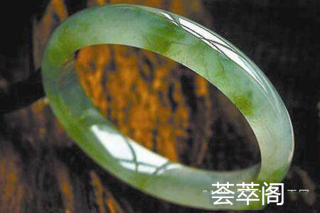 金丝种翡翠手镯