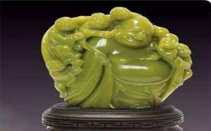 真正的寿山石艾叶绿，寿山石中珍品