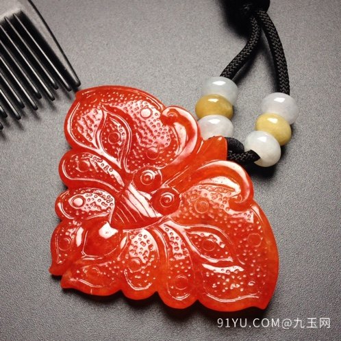 红翡 蝴蝶 翡翠