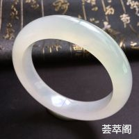 冰种晴水翡翠手镯 