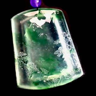 山水牌翡翠的寓意大全