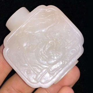 和田玉藕粉有假的吗