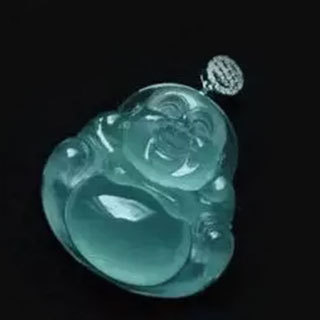 玻璃种老蓝水翡翠价格