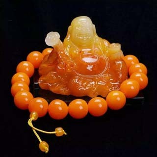 蜜蜡手串怕沾水吗