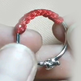 戒指编织方法
