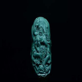 粉压绿松石特点