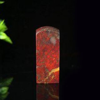 红碧玉鸡血石价格