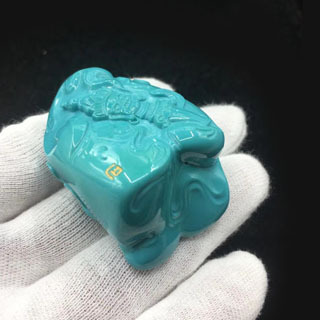 粉压绿松石可以水洗吗
