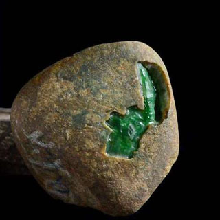 怎么切开翡翠原石