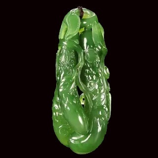 昆仑碧玉挂件价格