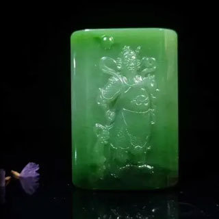 青玉关公吊坠多少钱