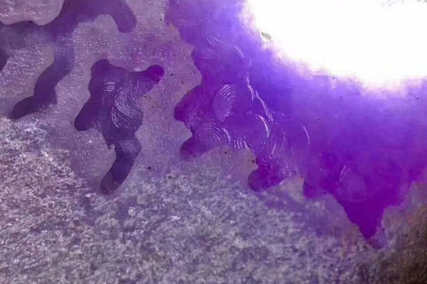 翡翠哪个场口出的原石紫罗兰多