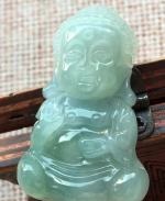 冰晴飘花宝宝佛，34.2/21.4/7.4，完美细腻靓丽        