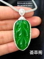 高冰帝王绿叶子金枝玉叶精品难得，自留首选。都是可以开盖的完美推荐        