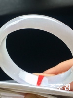 端午特惠冰紫底贵妃手镯，56.5/50.4/12.6/8.1。完美，种水老，细腻冰润，颜色清爽，清新淡雅，干净靓丽，性价比高。s