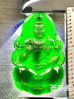 特惠：【墨翠立体观音】新货！  老坑高冰   极品墨翠   黑度极黑    极品帝王绿底色      冰透无比   种老起胶     品质极高   性价比超高 （翡翠中最神秘的墨翠，低调奢华有内涵）❗❗