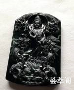 特惠：龙观音】新货！  老坑高冰   极品墨翠   黑度极黑   极品帝王绿底色   耗费大量精力雕刻9龙  冰透无比   种老起胶     品质极高    性价比超高  鼎力推荐❗️❗️