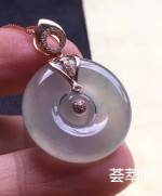  起胶芙蓉种子母扣吊坠项链精致    