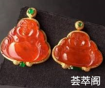 高冰红翡弥勒佛吊坠 尺寸都是够大气滴 拍得显小 左边 右边 打包优惠 品质都是刚刚滴 细腻水润 种好起光 冰透感10足 完美无纹裂